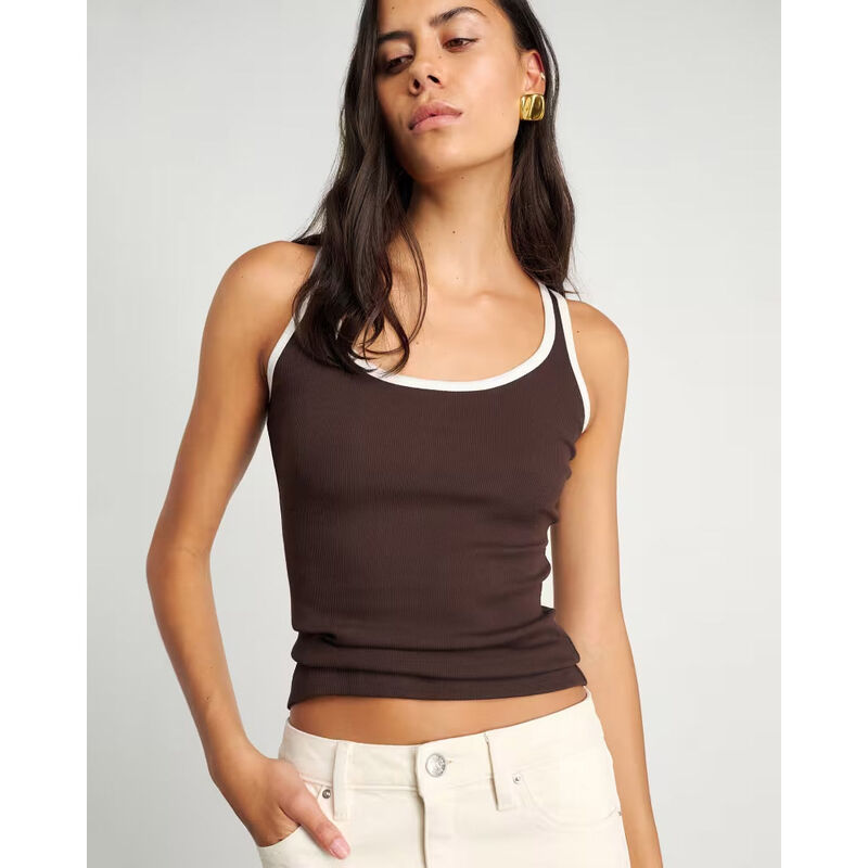 JAG Kate Contrast Scoop Tank image number 2